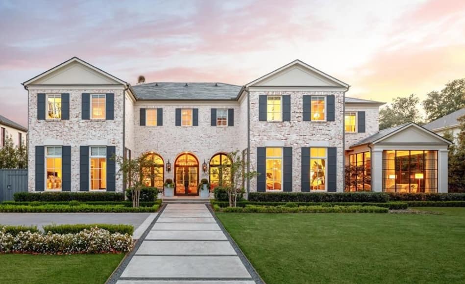 $5.85 Million Brick Home In Dallas, Texas - Homes of the Rich