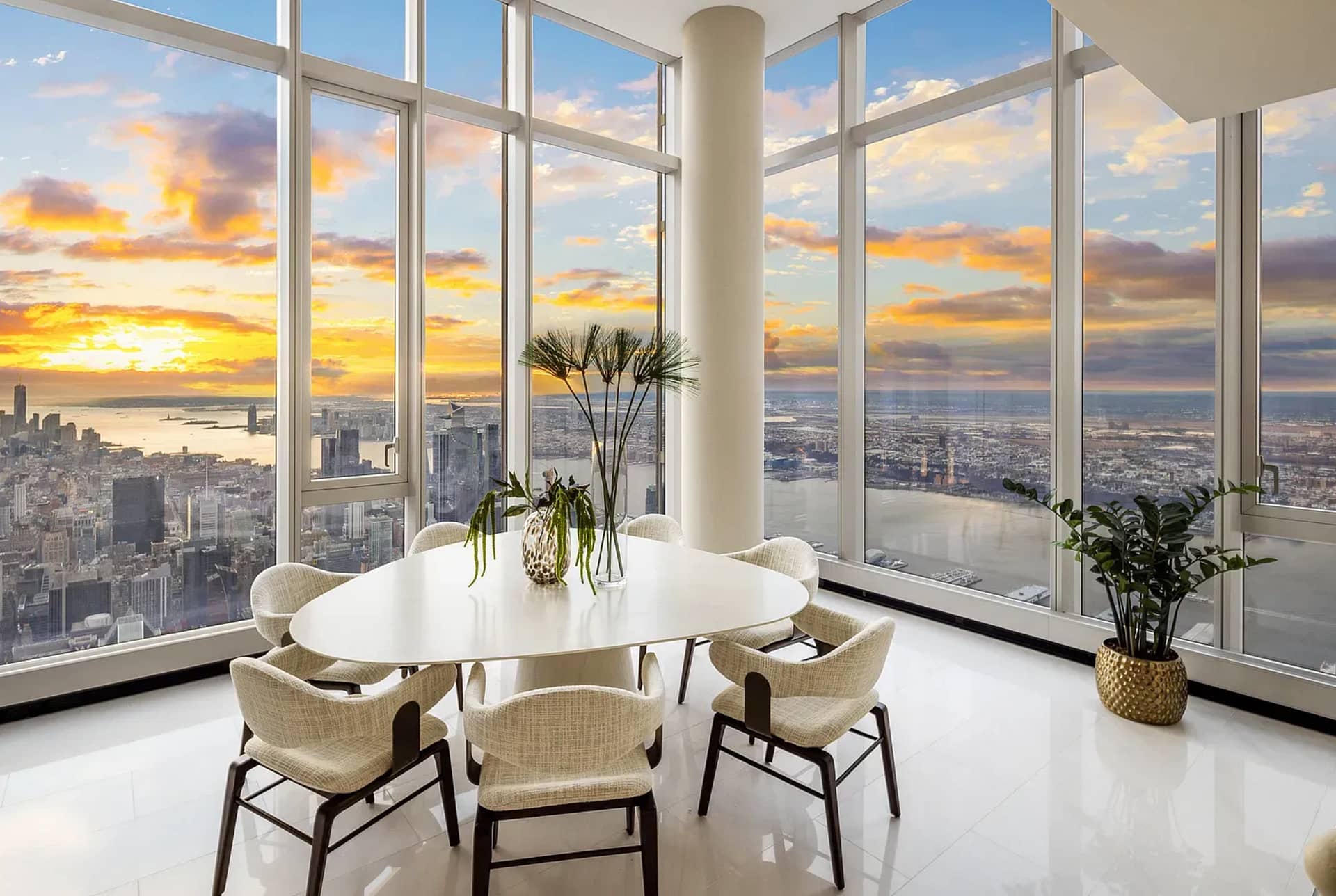 $250 Million NYC Penthouse (PHOTOS + FLOOR PLANS)