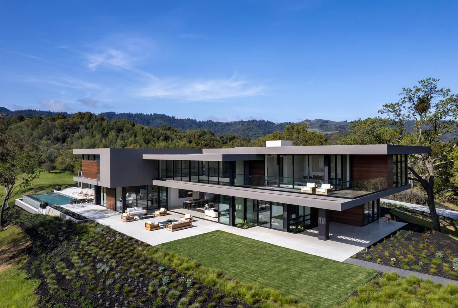 42 Million Contemporary New Build In California (PHOTOS)
