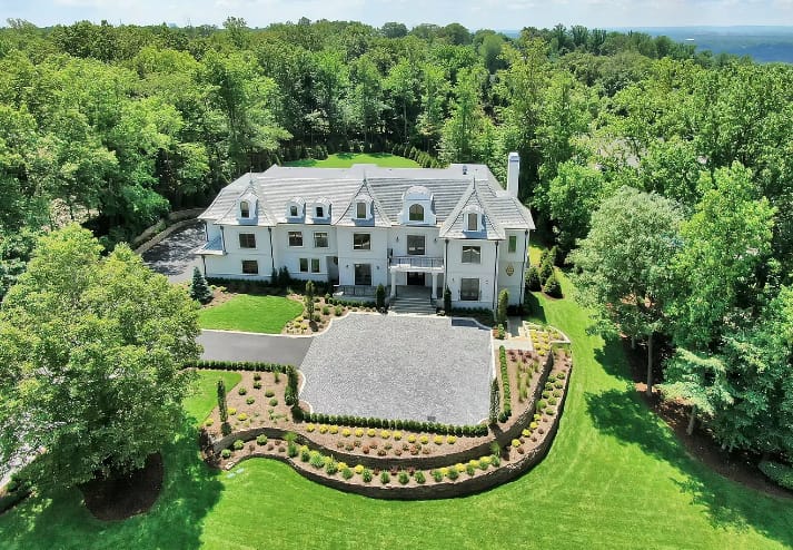 $9 Million New Build In Alpine, New Jersey - Homes of the Rich