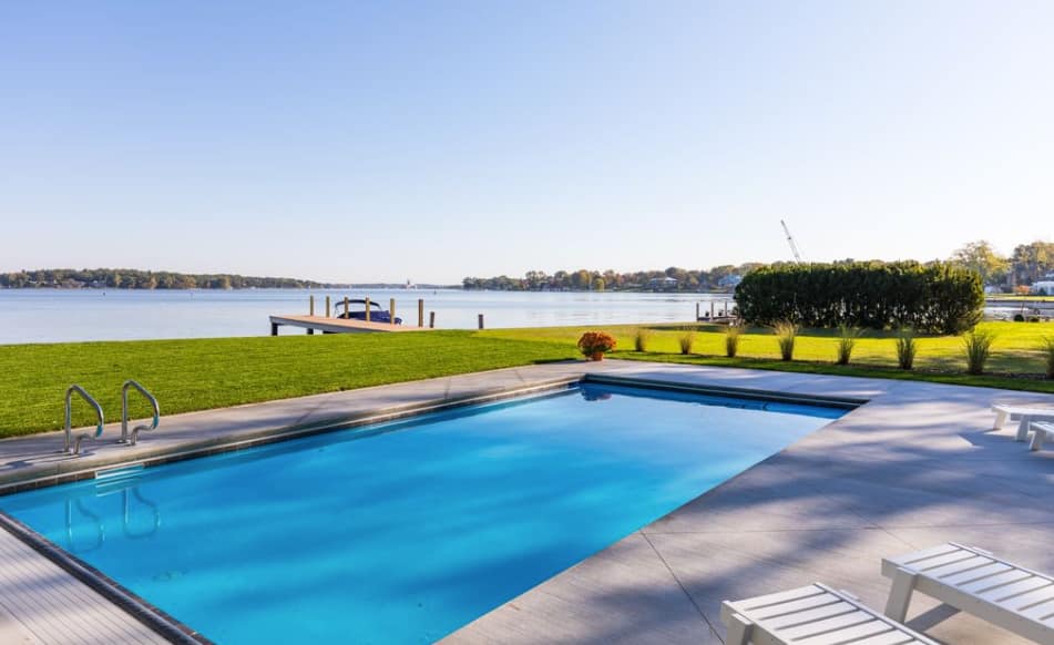 Newly Built Lakefront Home In Holland, Michigan Homes of the Rich