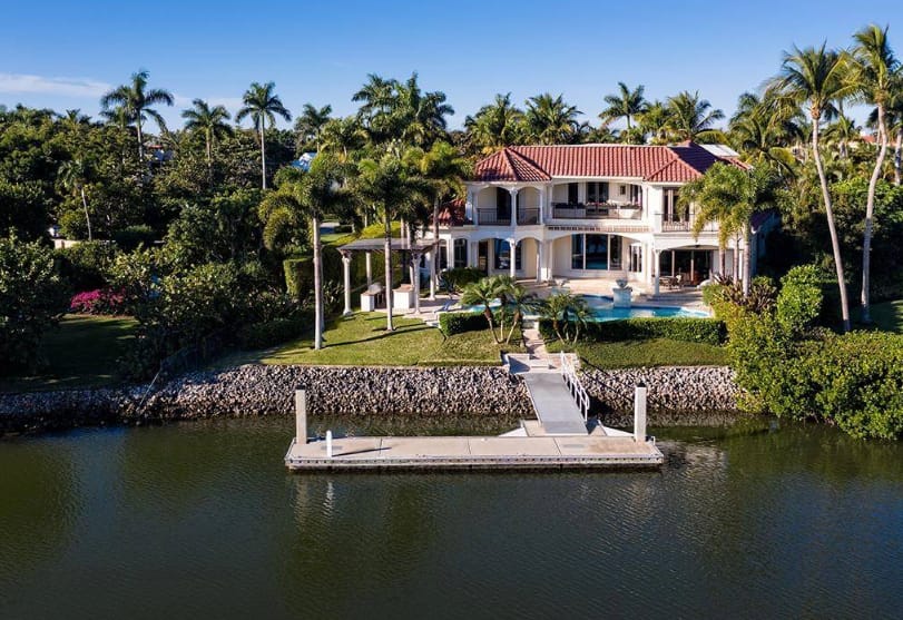 $10 Million Waterfront Home In Naples, Florida - Homes of the Rich