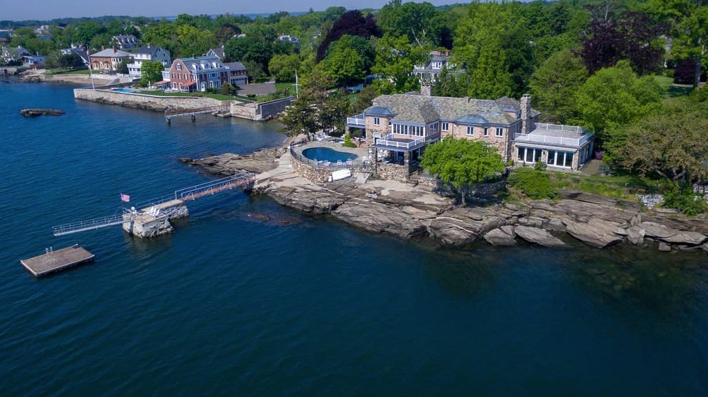Historic Waterfront Home In Old Greenwich, Connecticut Homes of the Rich