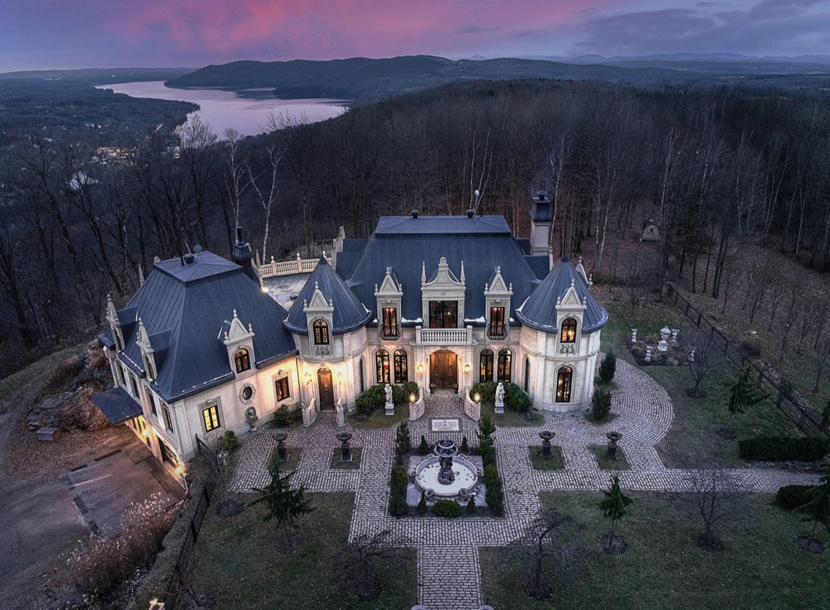 French Style Home On 23 Acres In Quebec, Canada (PHOTOS)