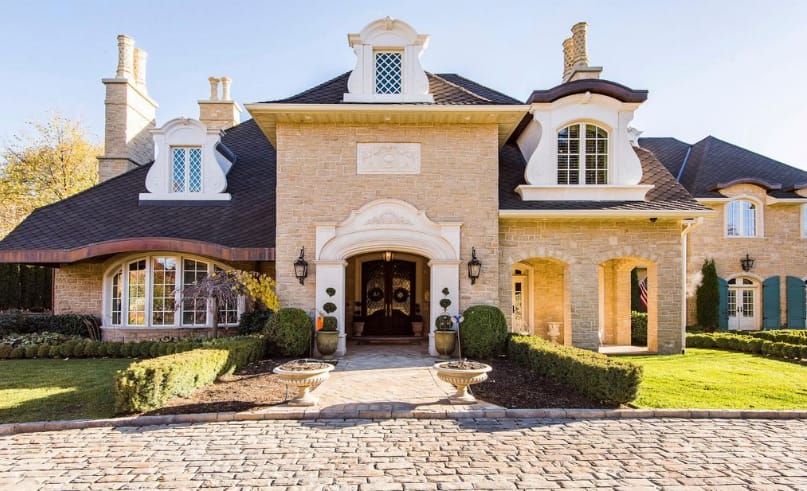 Gated French Country Style Mansion In Holladay, Utah - Homes of the Rich