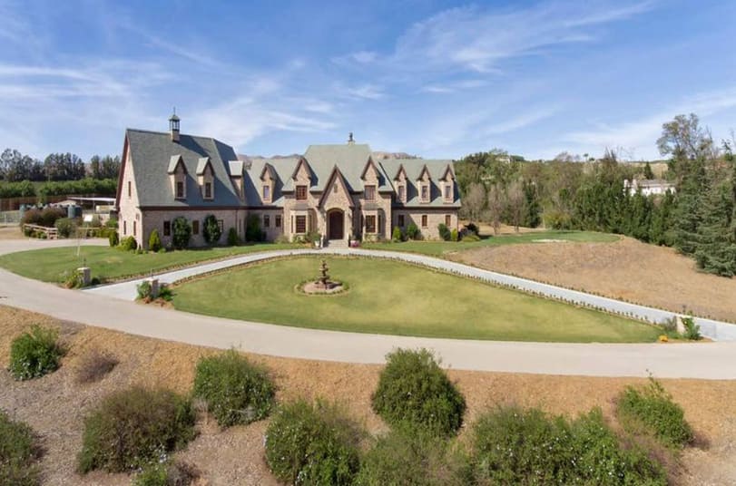 French Inspired Home On 21 Acres In Somis, California Homes of the Rich