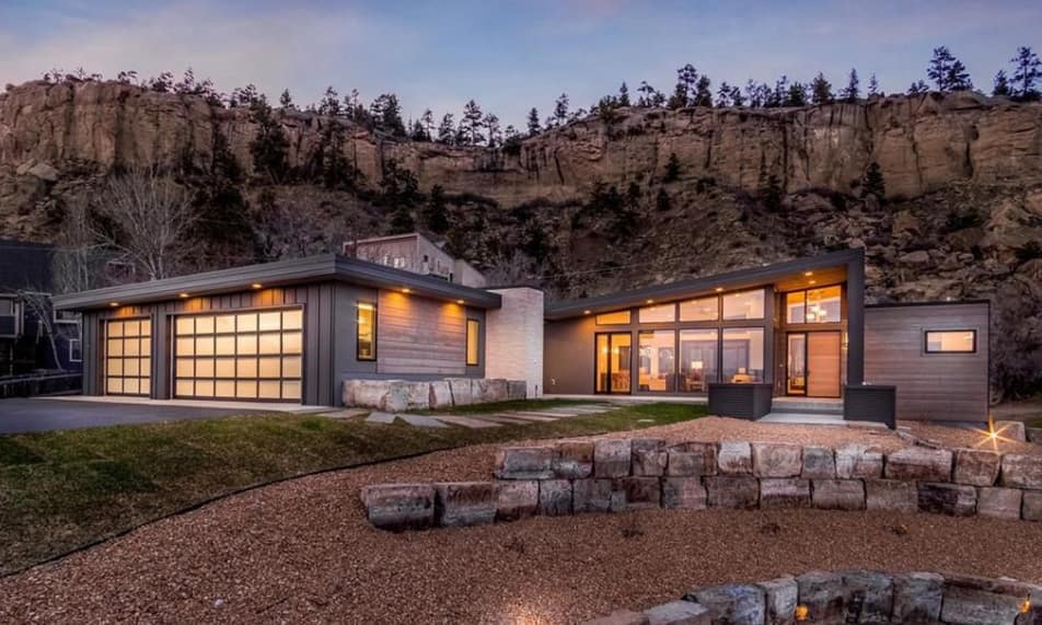 Contemporary Style New Build In Billings, Montana - Homes of the Rich