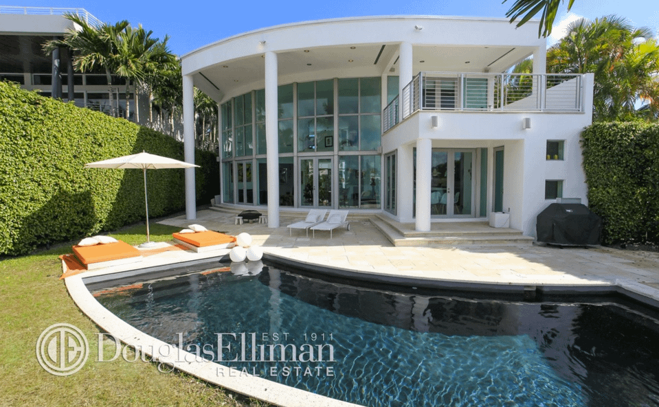 7.85 Million Contemporary Waterfront Home In Miami Beach, FL Homes
