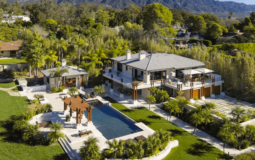 $37.5 Million Contemporary Estate In Santa Barbara, CA - Homes of the Rich