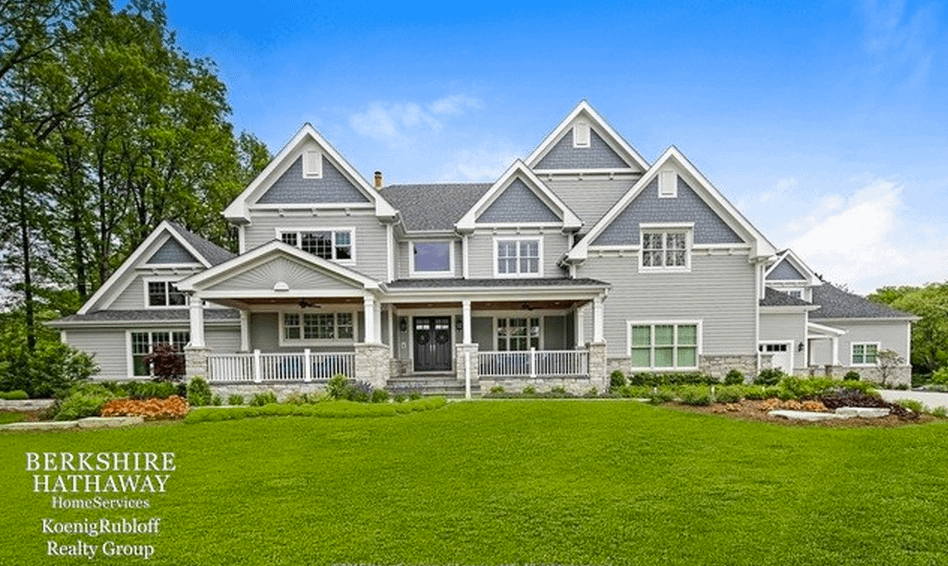 3.375 Million Newly Built Mansion In Downers Grove, IL With Airplane