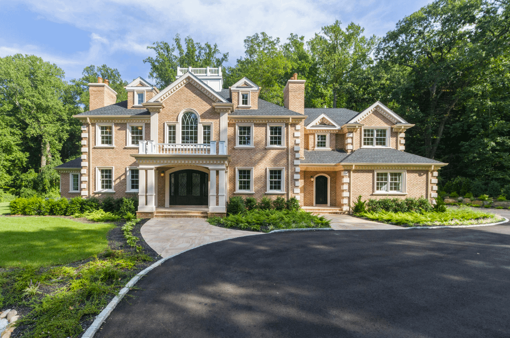 3.5 Million Newly Built Colonial Brick Home In Locust Valley, NY