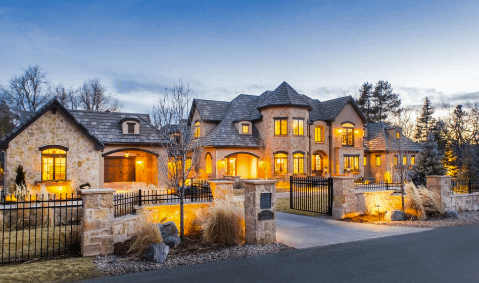 $3.875 Million Stone & Stucco Mansion In Englewood, CO - Homes of the Rich