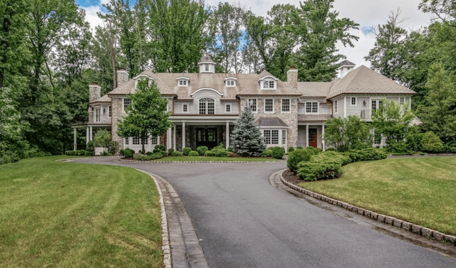 15,000 Square Foot Colonial Style Mansion In Short Hills, New Jersey
