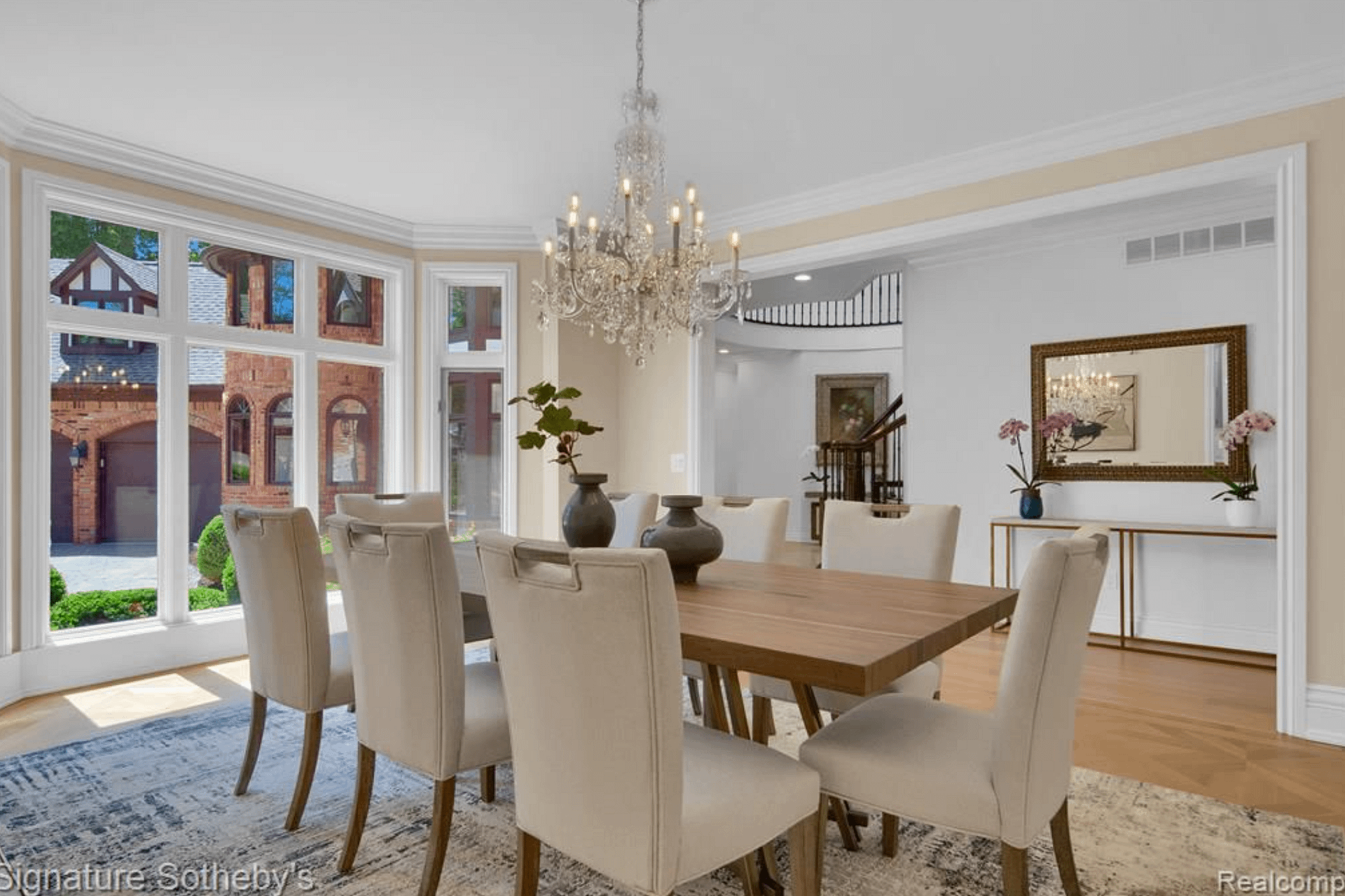 Tudor Style Michigan Home With A 2-Story Library (PHOTOS)