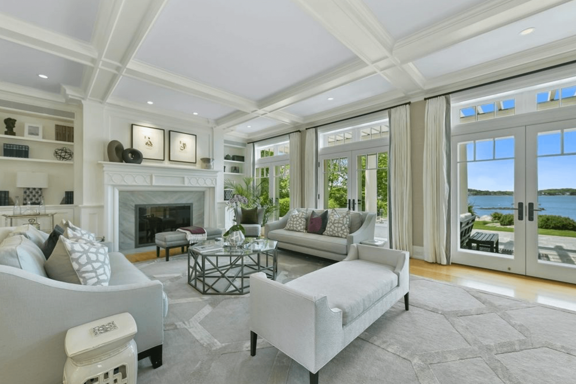 Colonial Style Waterfront Home In Hingham, Massachusetts