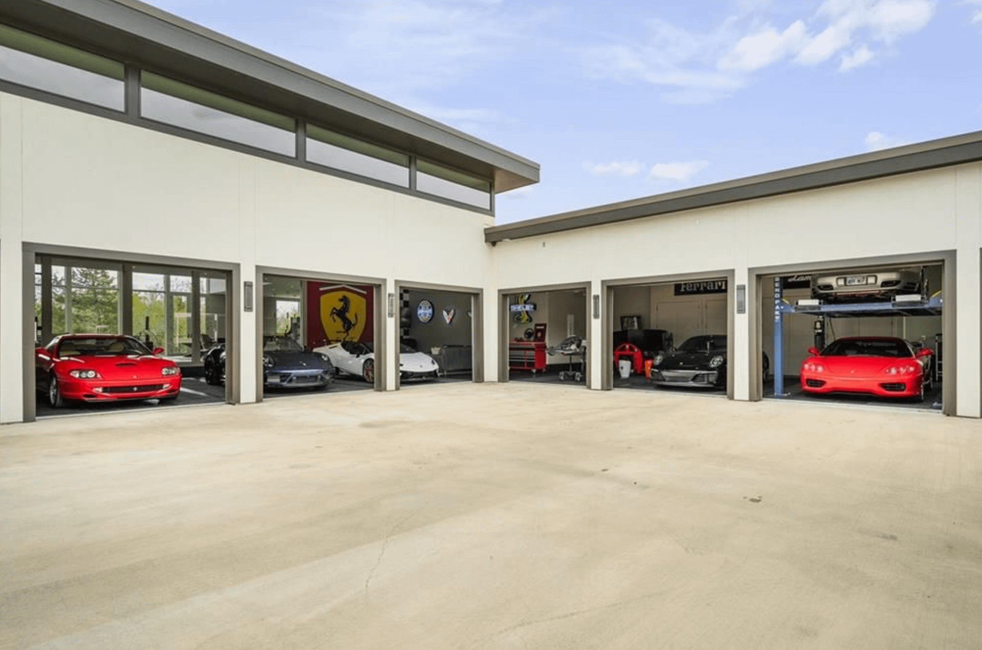 Contemporary Kansas Home On 10 Acres With 8-Car Garage