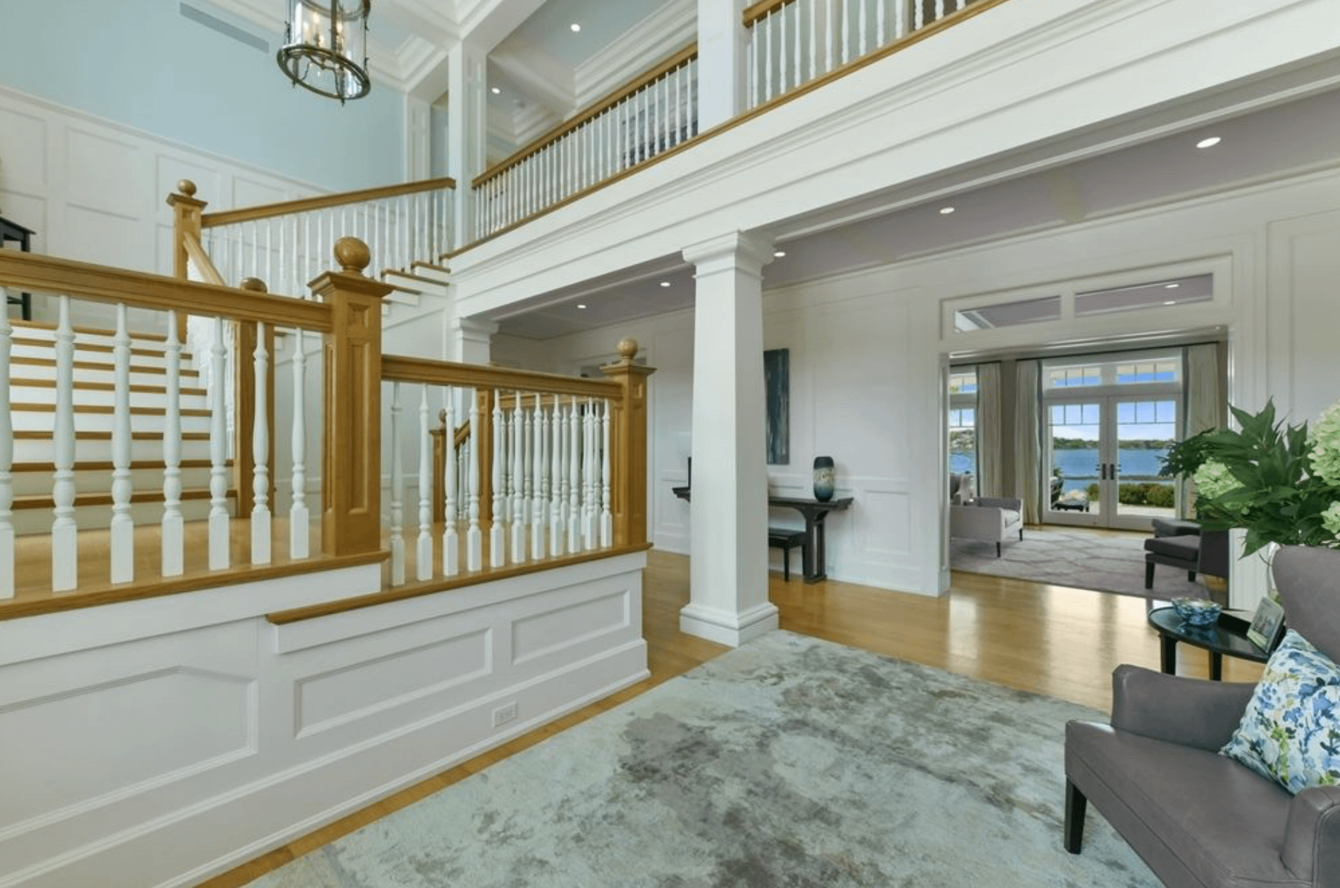 Colonial Style Waterfront Home In Hingham, Massachusetts