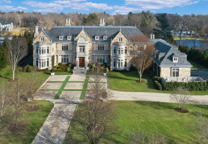 Stately Stone Mansion In Greenwich, Connecticut Lists For $18 Million ...