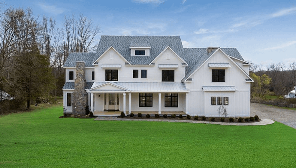 Modern Farmhouse Style New Build In Fairfield, Connecticut - Homes of ...