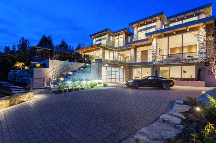 Contemporary Style New Build In West Vancouver, Canada - Homes of the Rich