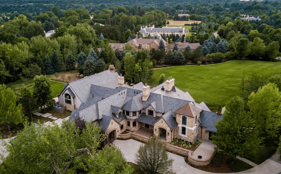 $18 Million Colorado New Build With Indoor Pool And Basketball Court ...