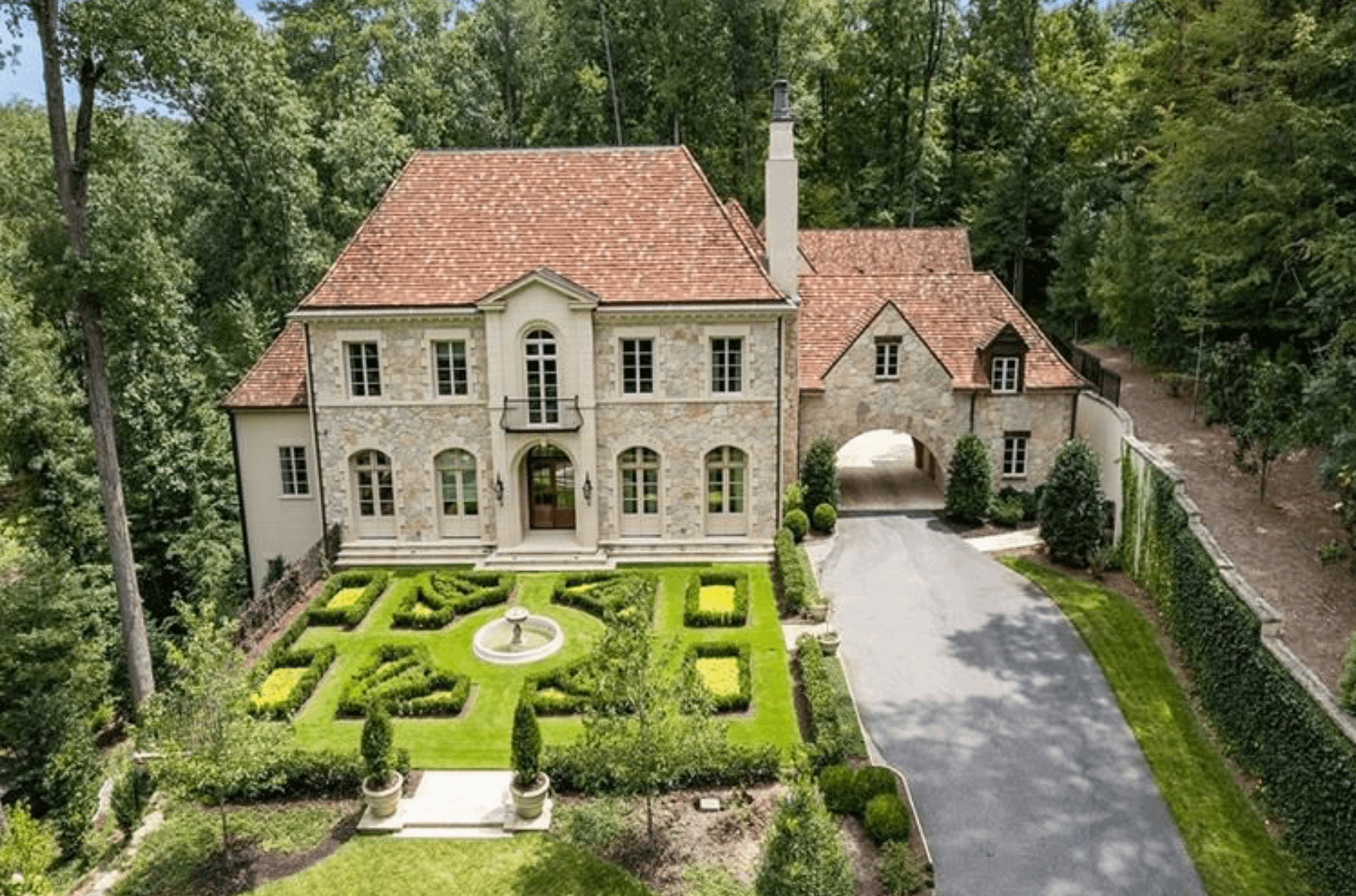 European Inspired Stone & Brick Home In Georgia (PHOTOS)