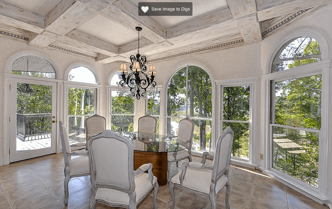 Waterfront Home In Atlanta, GA With Suspended Entrance Homes of the Rich