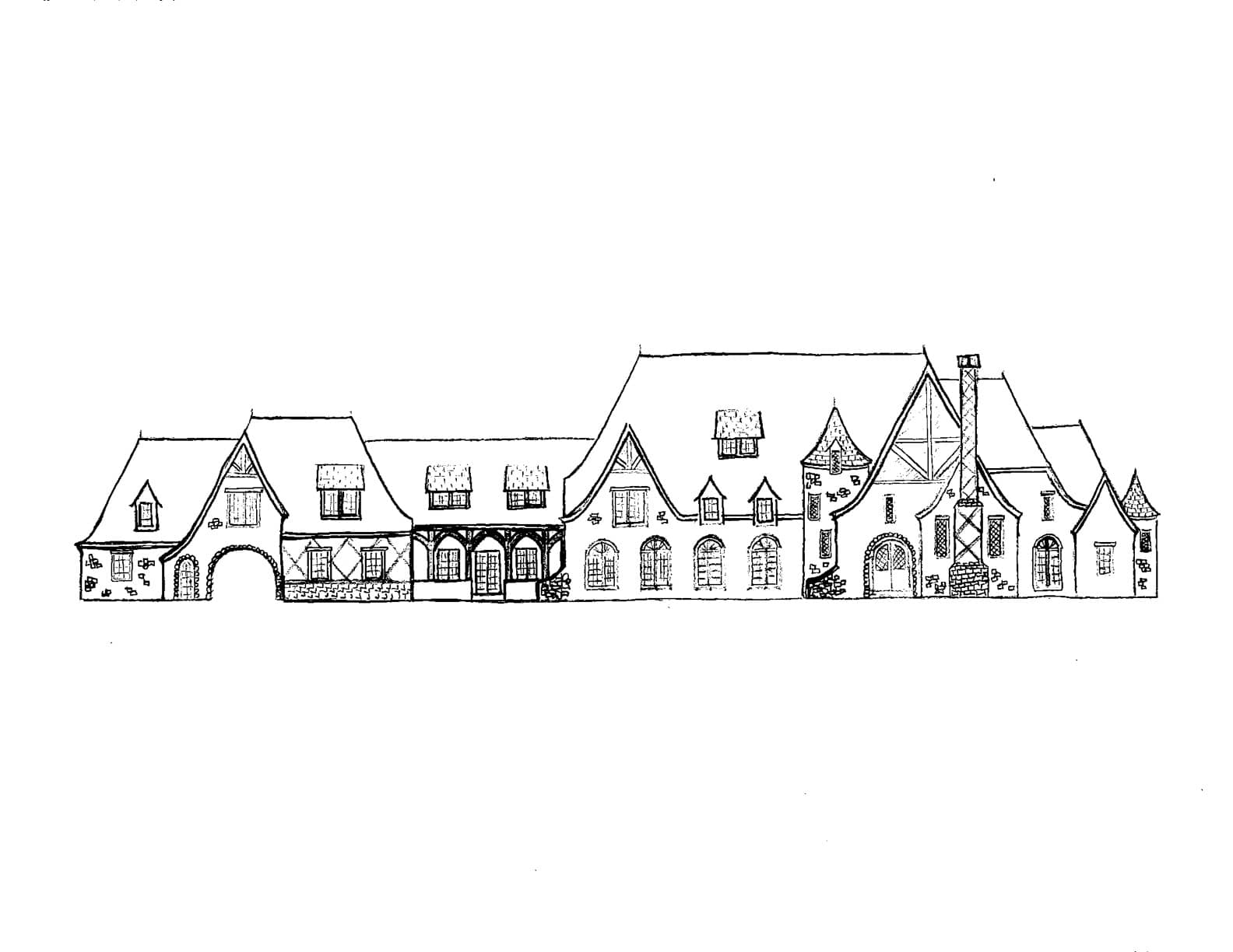 Two More Mansion Drawings Done By A Homes Of The Rich Reader Homes Of The Rich