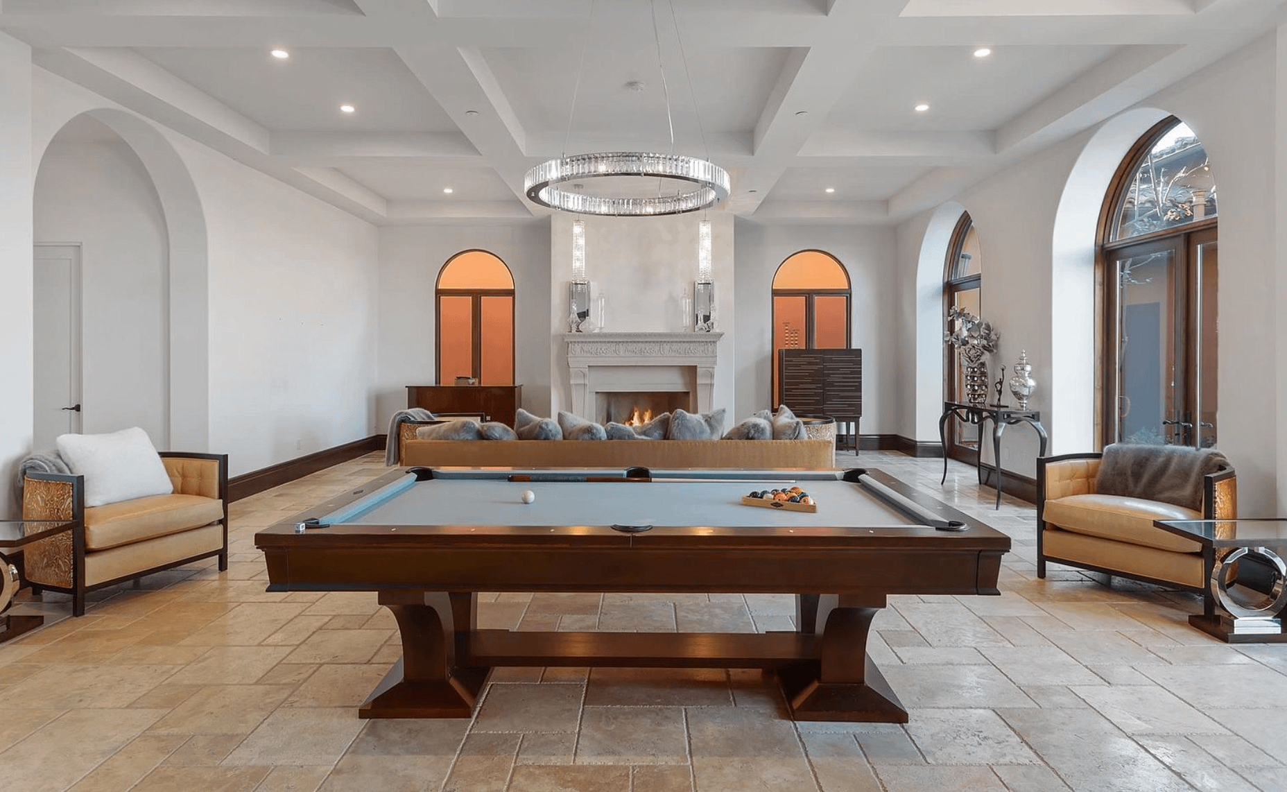 16,000 Square Foot Home In Calabasas, California With Bowling Alley