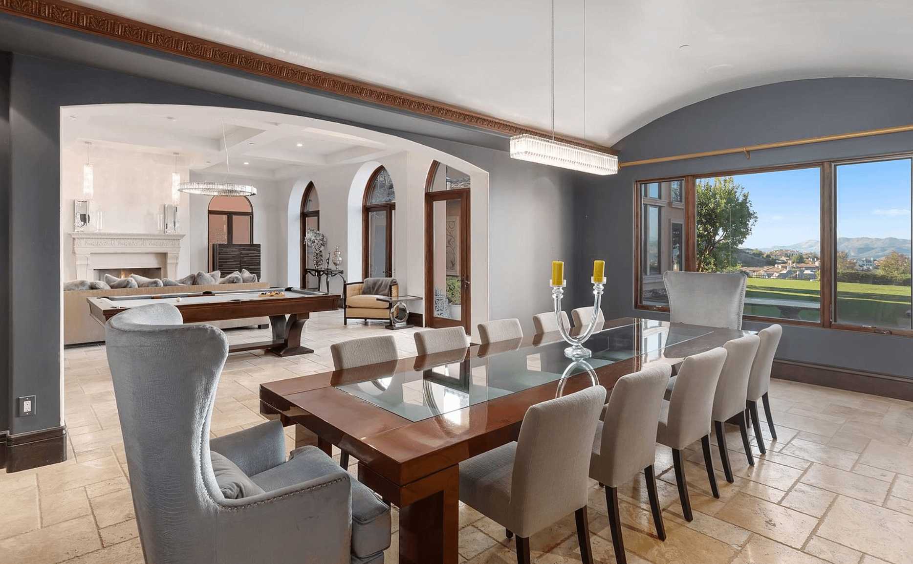 16,000 Square Foot Home In Calabasas, California With Bowling Alley