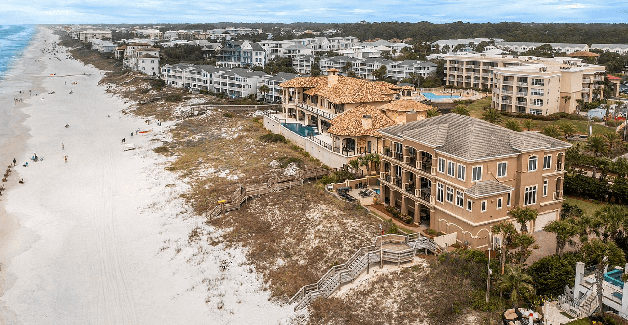 $16 Million 3-Story Beachfront Home In Santa Rosa Beach, Florida ...