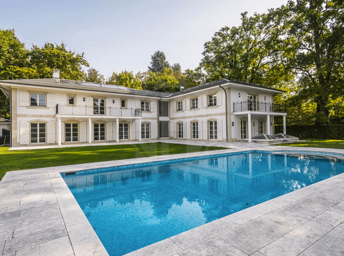 Stately Mansion In Geneva, Switzerland Homes of the Rich