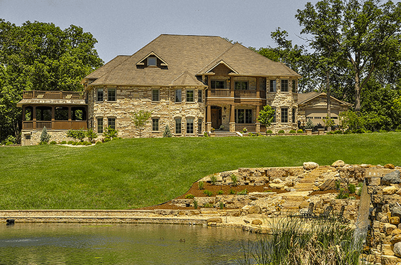 4.5 Million 16,500 Square Foot Brick & Stone Mansion In Marseilles, IL Homes of the Rich