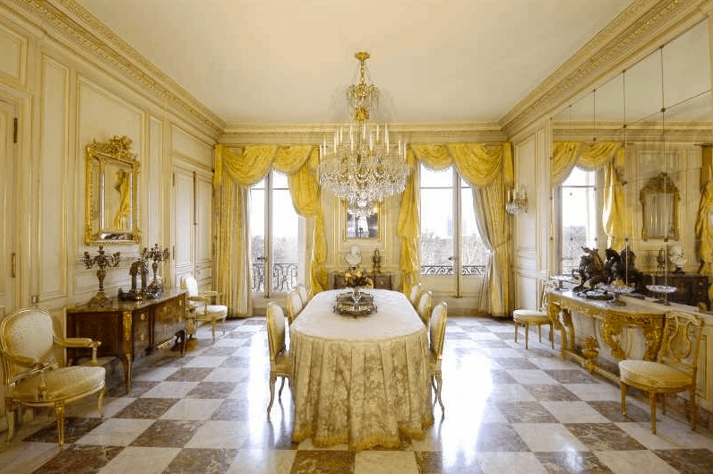 Lavish Avenue Foch Apartment In Paris Homes of the Rich