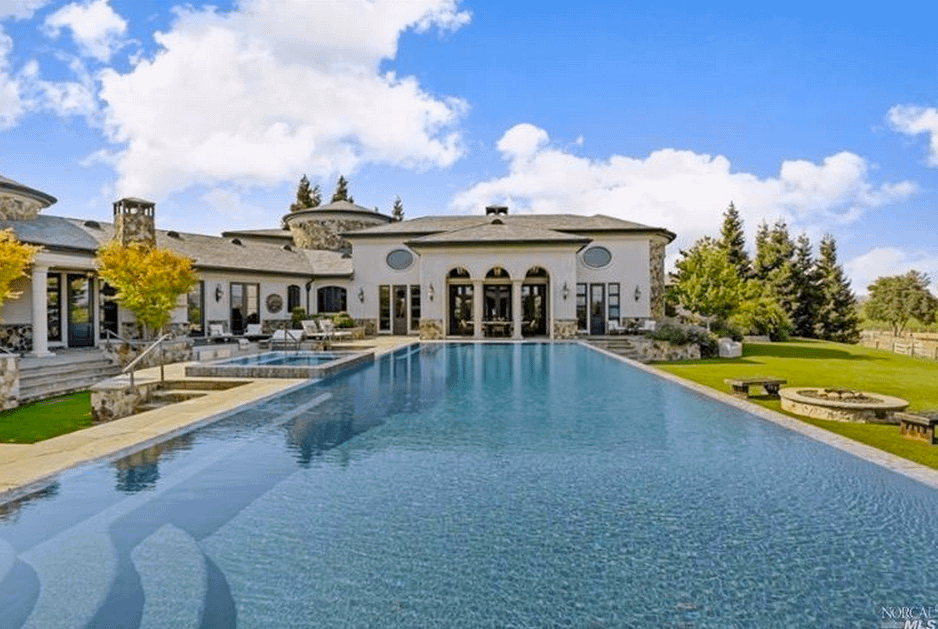 8.5 Million Vineyard Estate In Windsor, CA Homes of the Rich