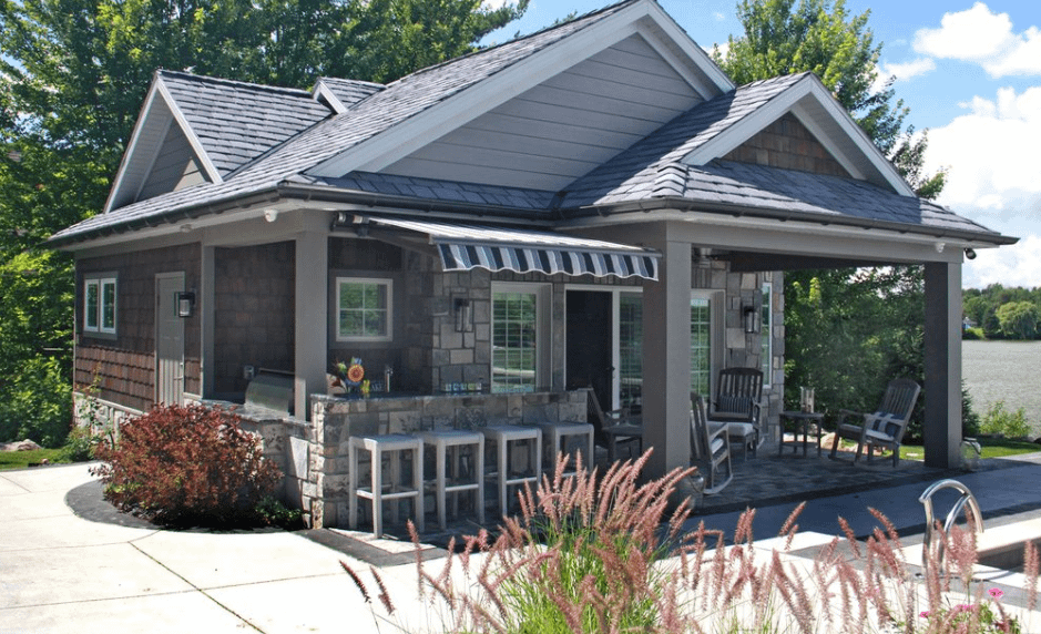 Newly Built Lakefront Home In Metamora, Michigan Homes of the Rich