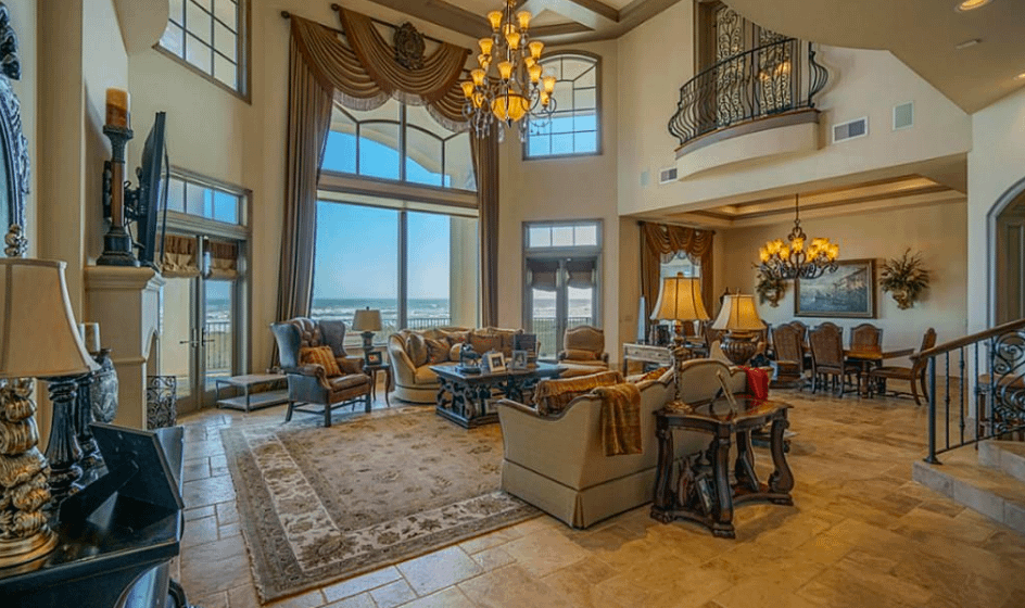 $2.75 Million Mediterranean Beachfront Home In Galveston, TX - Homes of ...