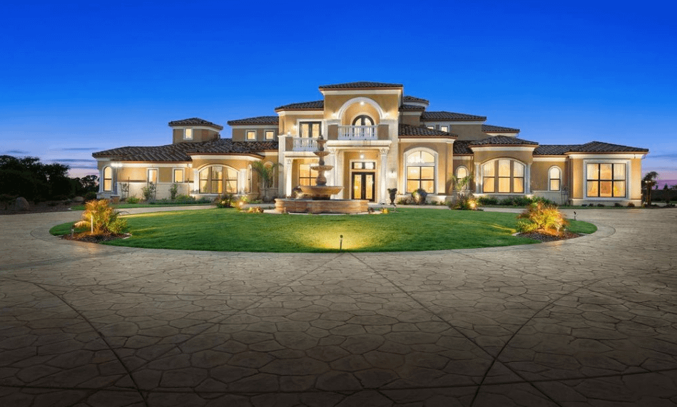 Gated Mediterranean Style Home In Granite Bay, California - Homes of ...