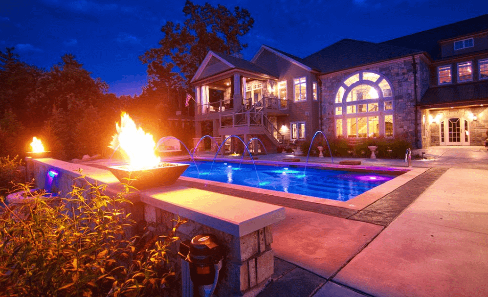 Newly Built Lakefront Home In Metamora, Michigan Homes of the Rich