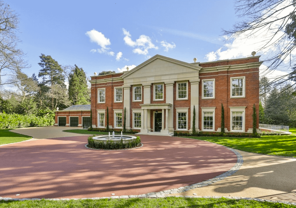 £12.75 Million Newly Built Brick Mansion In Surrey, England (FLOOR ...