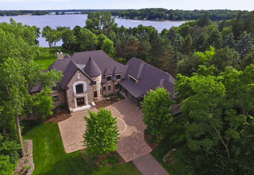 12,000 Square Foot Lakefront Mansion In Long Lake, Minnesota Homes of