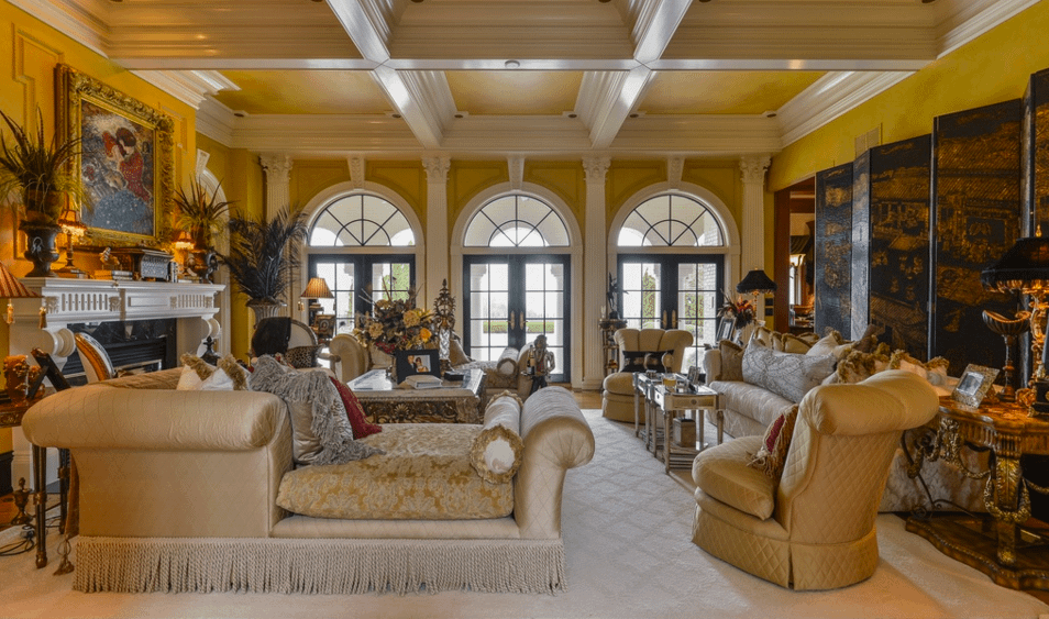 10,000 Square Foot European Inspired Mansion In Floyds Knobs, IN