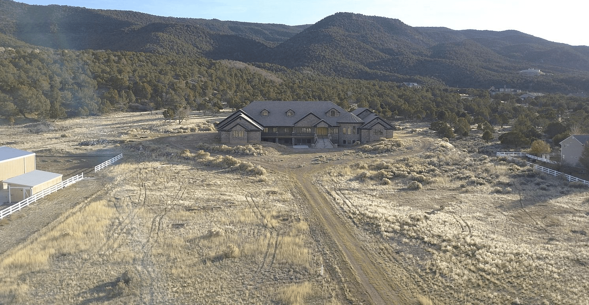 Unfinished 37,000 Square Foot Home In Parowan, Utah Homes of the Rich