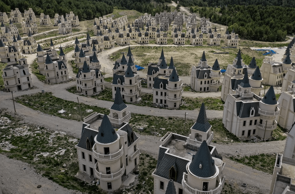 Turkey Ghost Town With Hundreds Of Abandoned CastleLike Homes (PHOTOS)