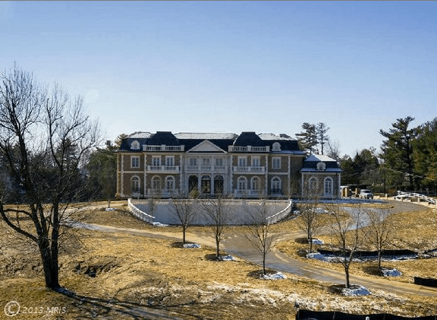 33,000 Square Foot Mega Mansion Under Construction In Potomac, MD On ...