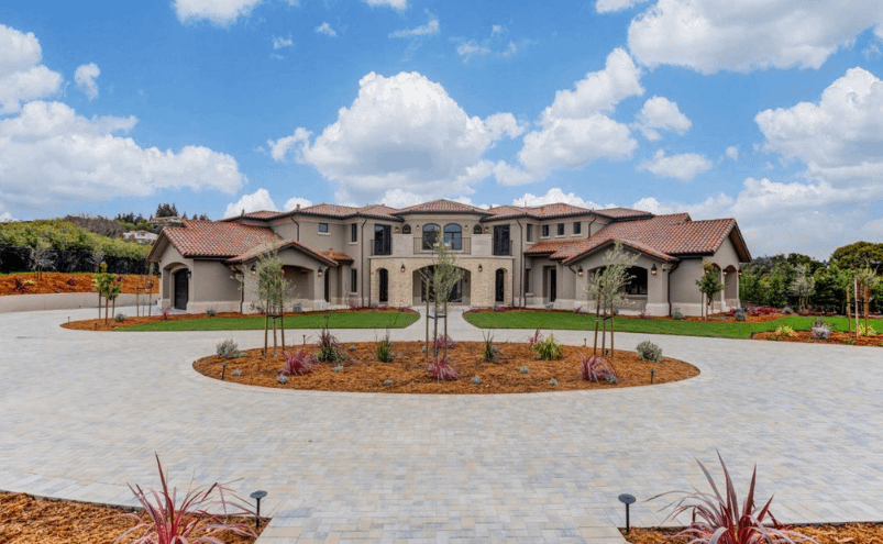 $12 Million Newly Built Estate In Los Altos Hills, California - Homes ...