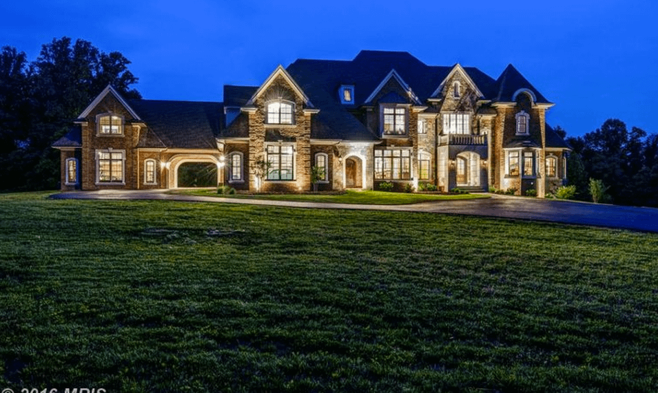 11,000 Square Foot Brick & Stone Mansion In Leesburg, Va - Homes Of The 