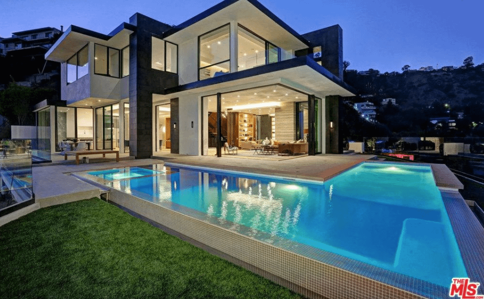 $22.5 Million Newly Built Modern Home In Los Angeles, California ...