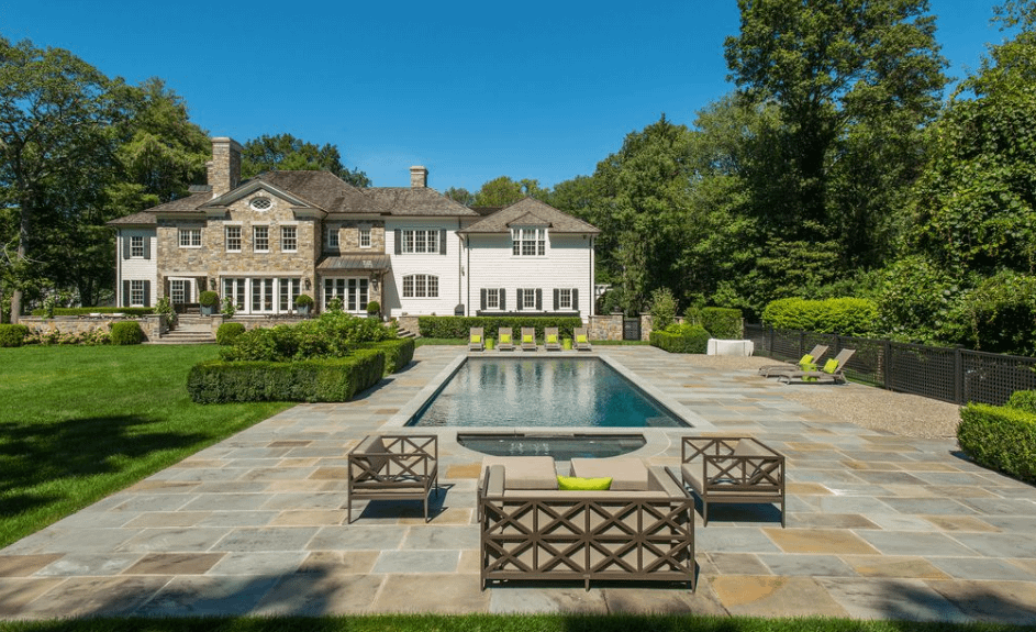 $6.5 Million Colonial Style Home In New Canaan, Connecticut - Homes of ...