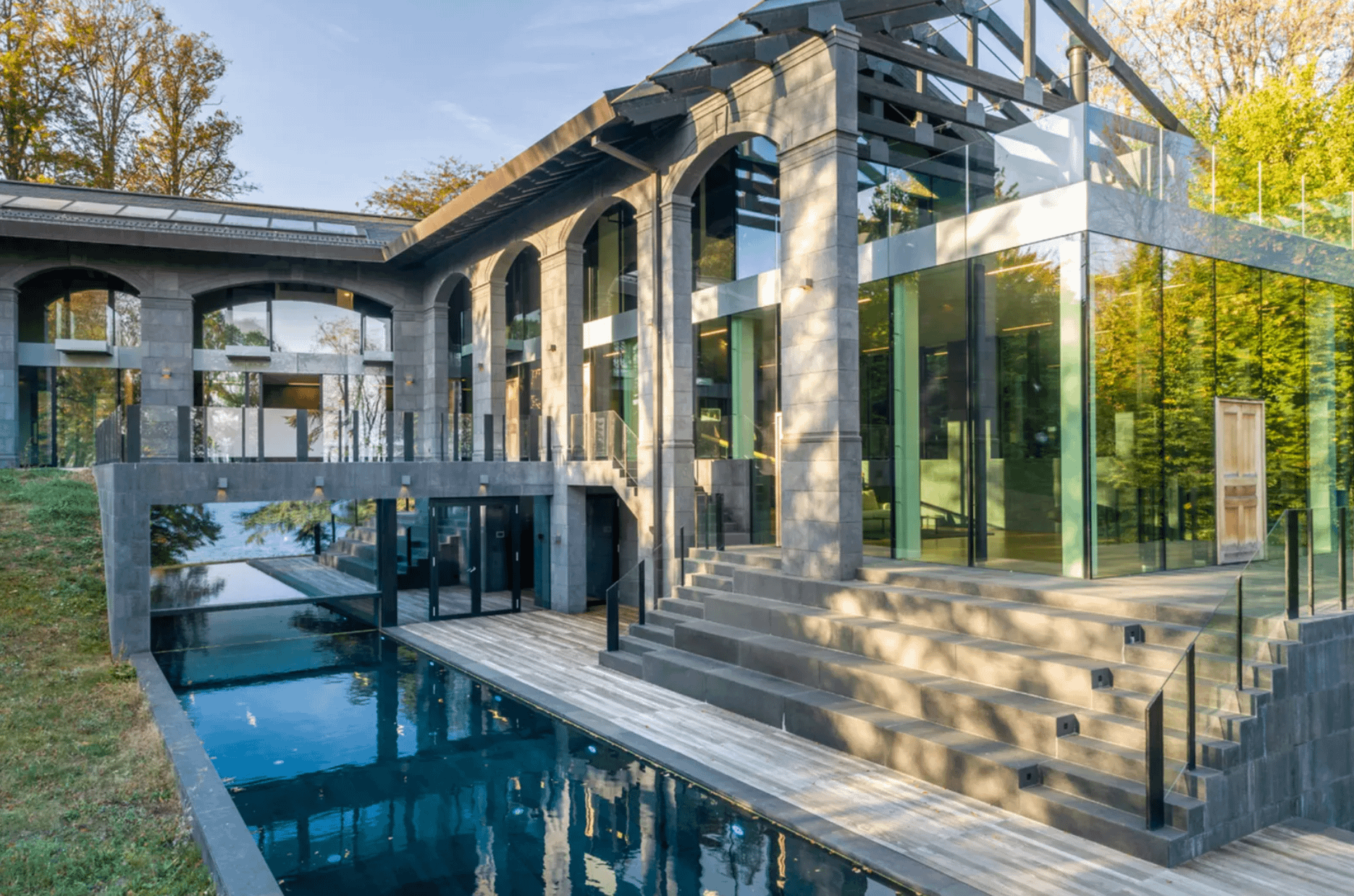 Architecturally Unique Lakefront Home In Dully, Switzerland Homes of